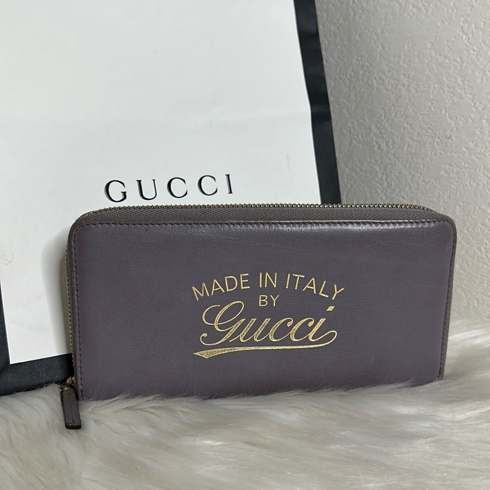 💯Authentic Gucci Zipped Around Long Wallet🍀